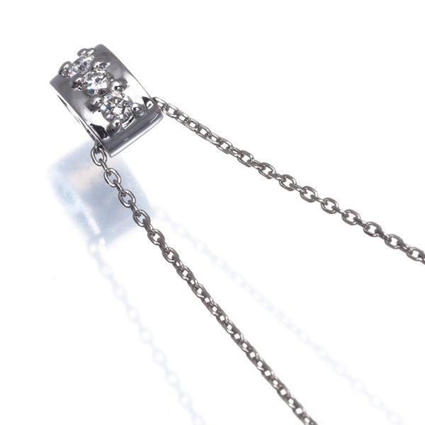 ダイヤ 0.11ct   ネックレス Pt850 