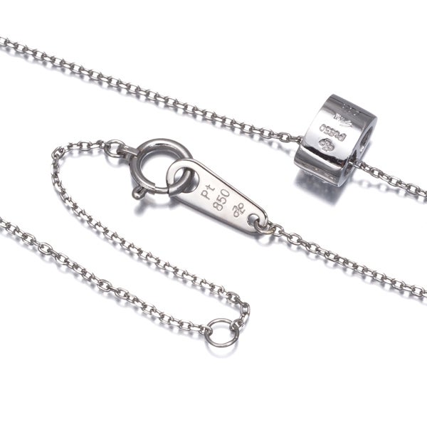 ダイヤ 0.11ct   ネックレス Pt850 