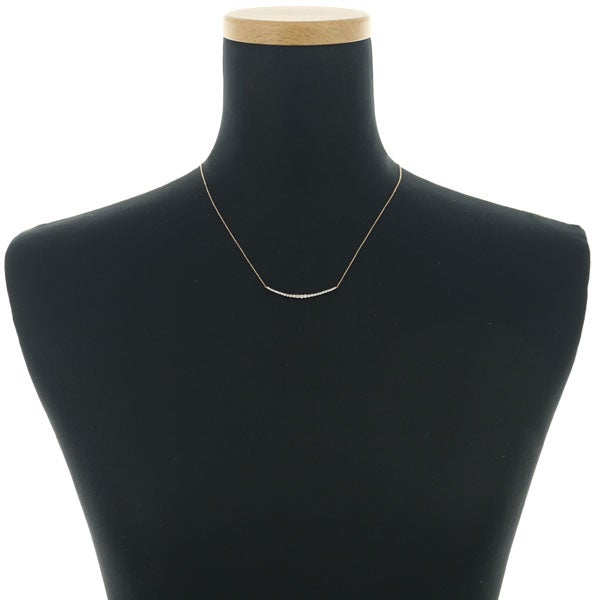 ダイヤ 0.30ct   ネックレス K18PG 