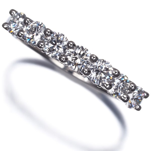 GSTV リング ダイヤ 0.85ct  7P 15号 Pt950 