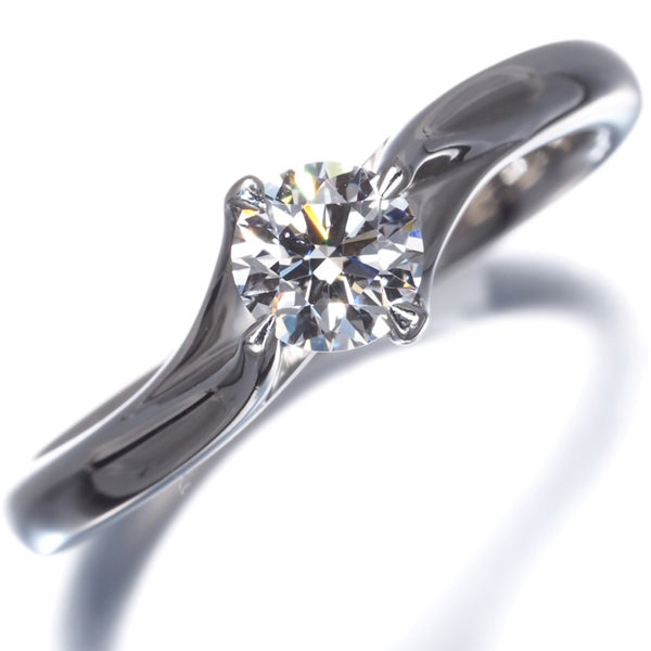 アイプリモ リング ダイヤ 0.313ct E VS1 EX ジュピター ソリテール 8.5号 Pt900 鑑定書