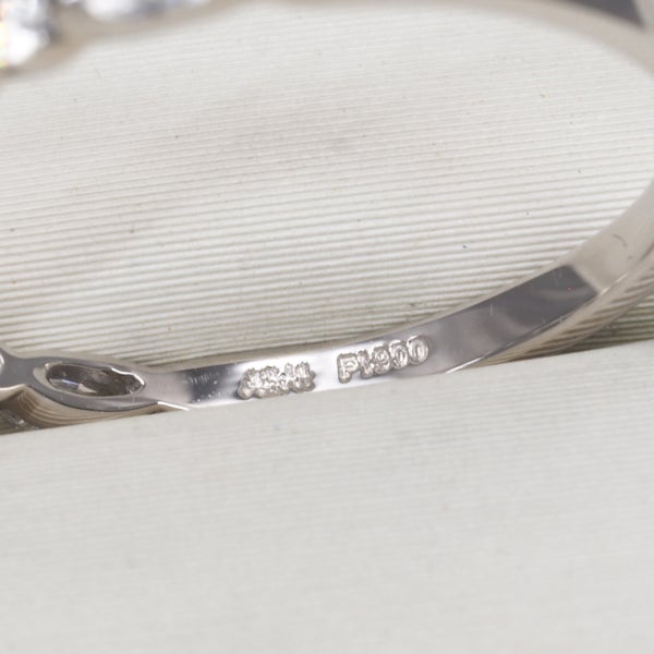 アーカー リング ダイヤ 0.25ct/0.25ct トランスペアレント 10号 Pt900 
