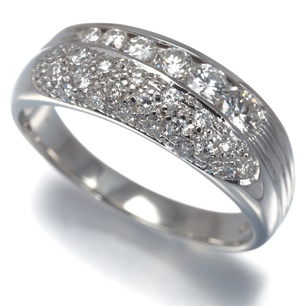 ダイヤ 0.73ct パヴェ  リング Pt900 