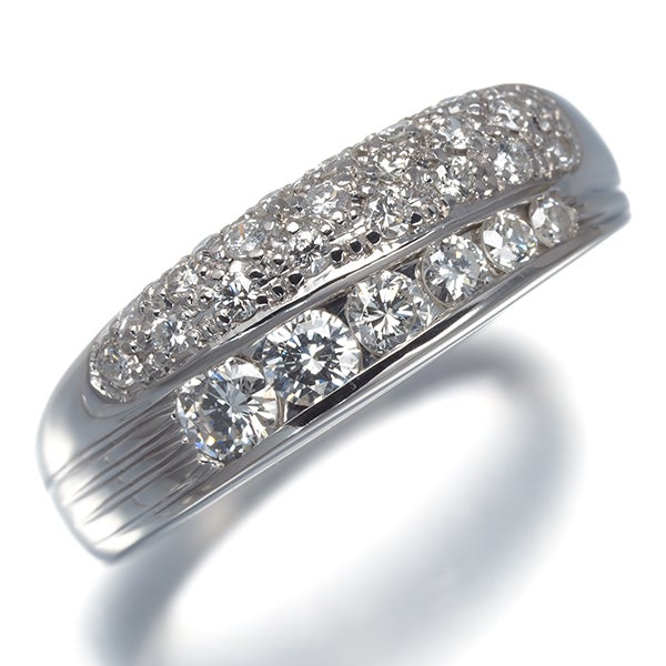 ダイヤ 0.73ct パヴェ  リング Pt900 