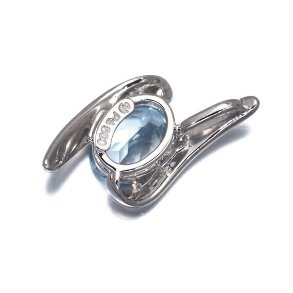 タサキ ペンダントトップ アクアマリン   Pt900 