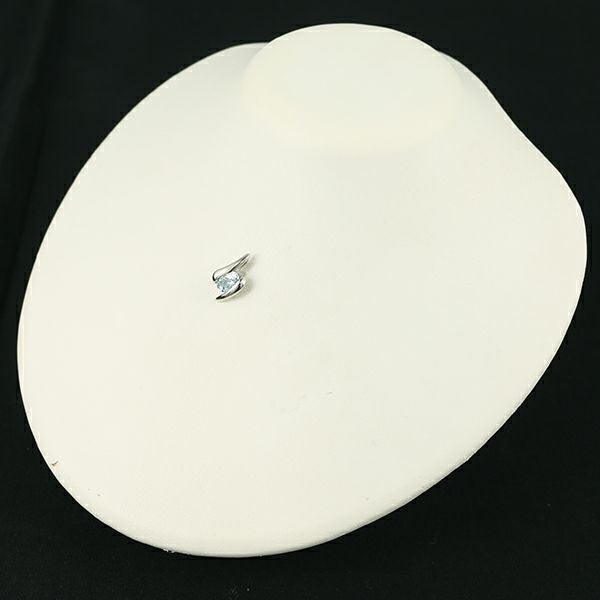 タサキ ペンダントトップ アクアマリン   Pt900 