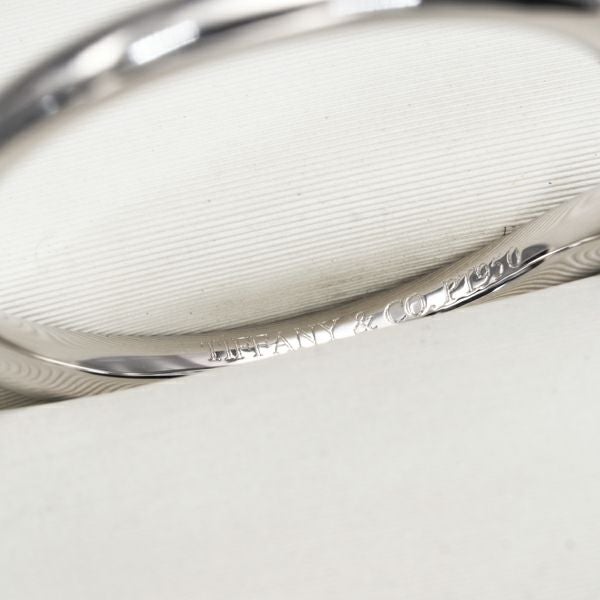 ティファニー リング ダイヤ カーブドバンド 9P 15号 Pt950 