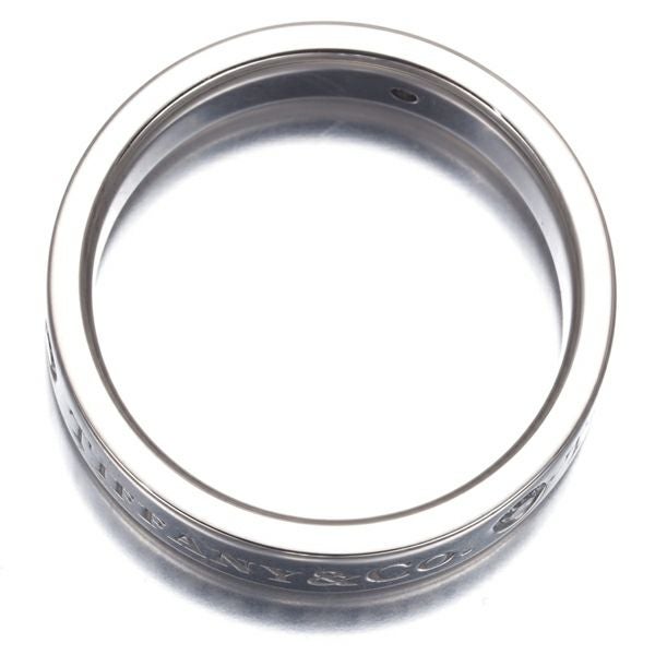 ティファニー リング ダイヤ フラットバンド 3P 4mm 8.5号 Pt950 