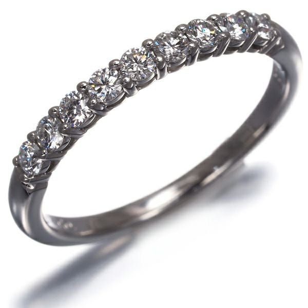 ティファニー リング ダイヤ フォーエバーバンド エンブレイス 2mm 11号 Pt950 