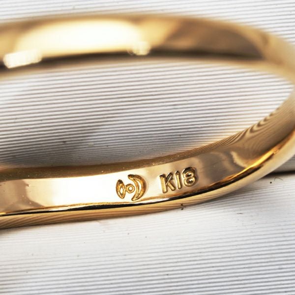 タサキ リング ダイヤ 0.58ct  12号 K18YG 