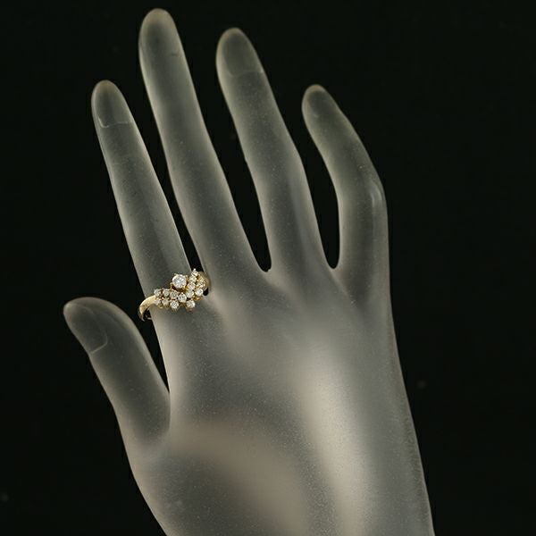 タサキ リング ダイヤ 0.58ct  12号 K18YG 