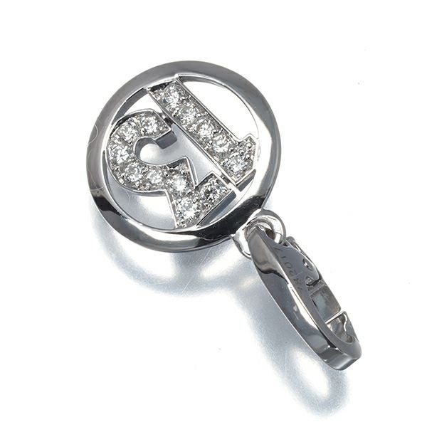 カルティエ ペンダントトップ ダイヤ ナンバー No.13 チャーム K18WG 