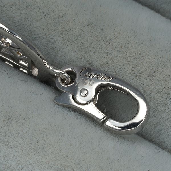 カルティエ ペンダントトップ ダイヤ ナンバー No.13 チャーム K18WG 