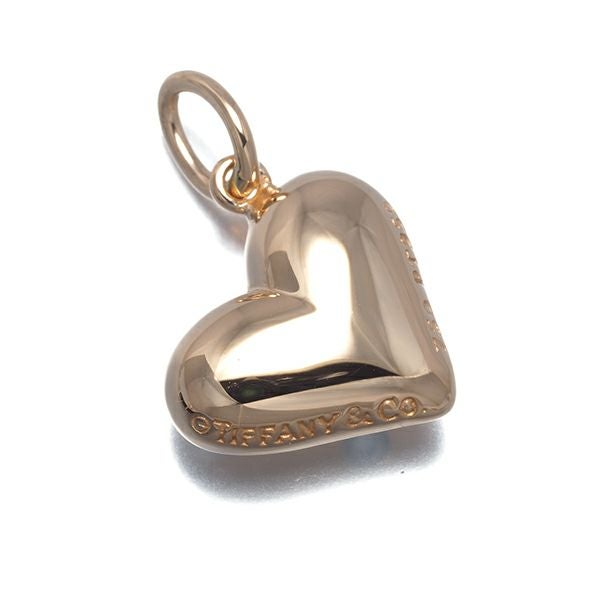 ティファニー ペンダントトップ ダイヤ ドッツ ハート K18PG/Pt950 