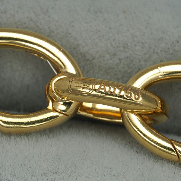 ハリーウィンストン ブレスレット  チャーム・バイ・ハリー・ウィンストン チェーン  K18YG 箱/保証書