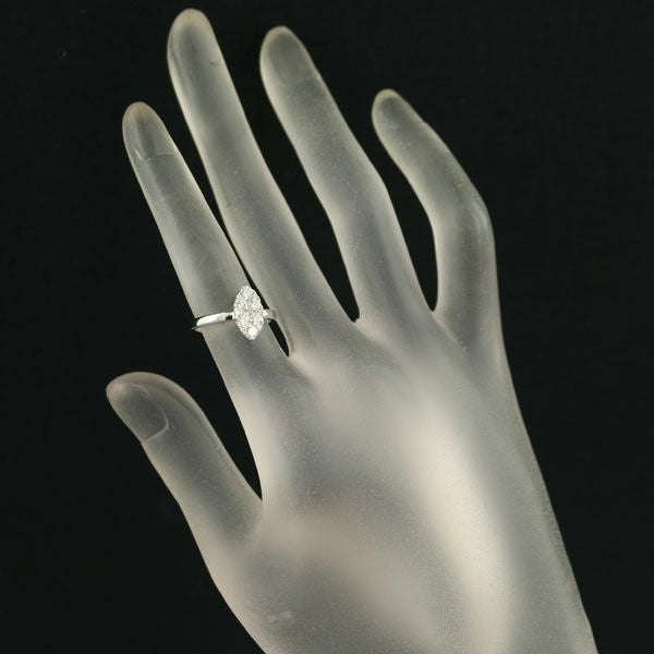 ダイヤ 0.50ct パヴェ  リング K18WG 