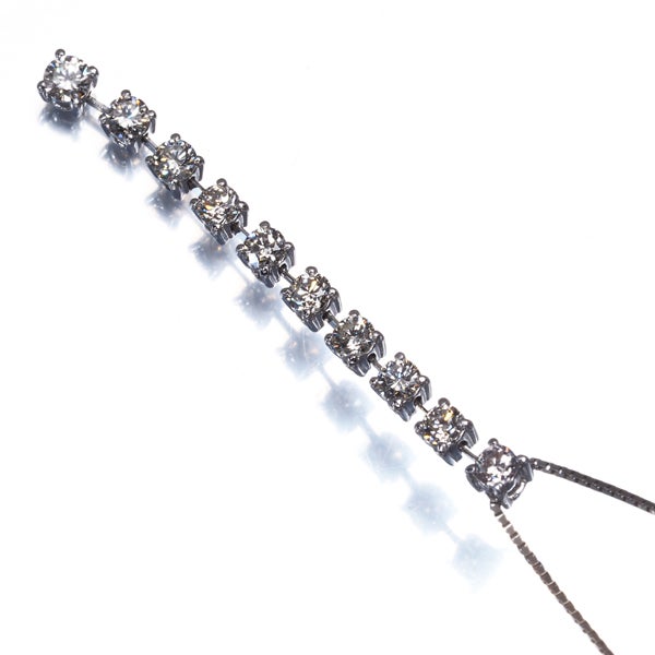 ダイヤ 1.00ct 10P  ネックレス Pt850 