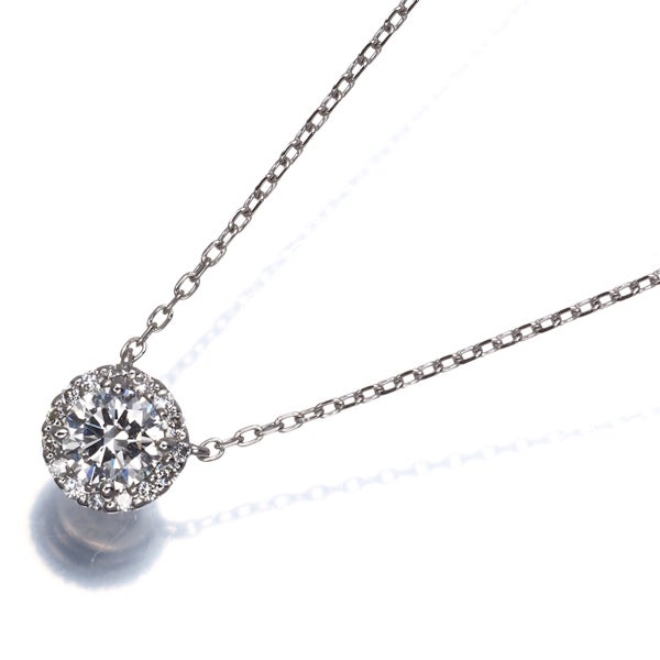 ヴァンドーム ネックレス ダイヤ 0.38ct グレース  Pt950/Pt850 