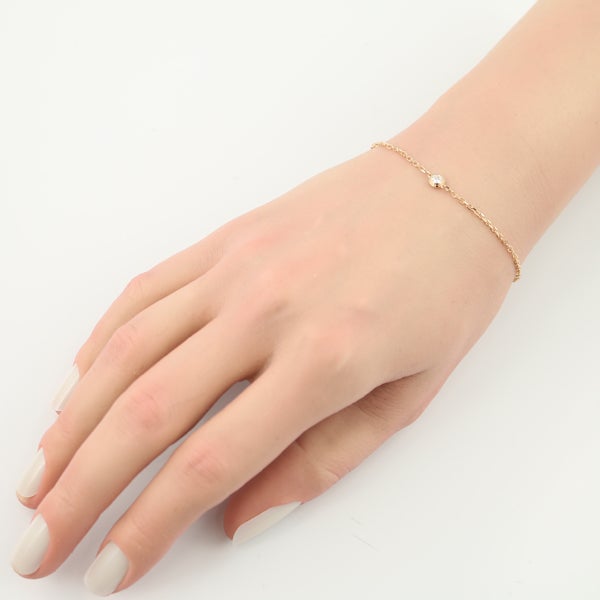 カルティエ ブレスレット ダイヤ ダムール ディアマンレジェ SM K18PG 