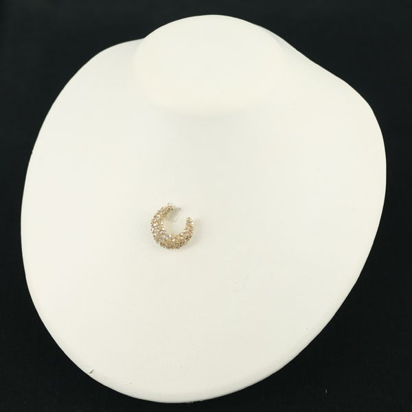 GSTV ペンダントトップ ダイヤ 0.50ct  テーパーカット K18YG 