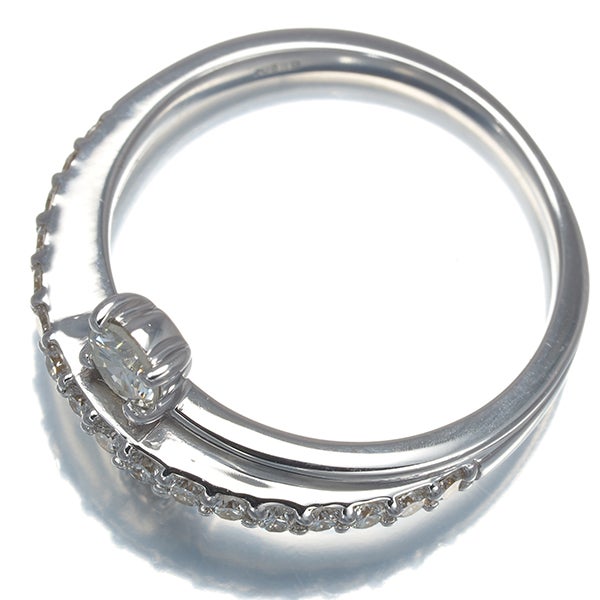 ダイヤ 0.53ct   リング K18WG 
