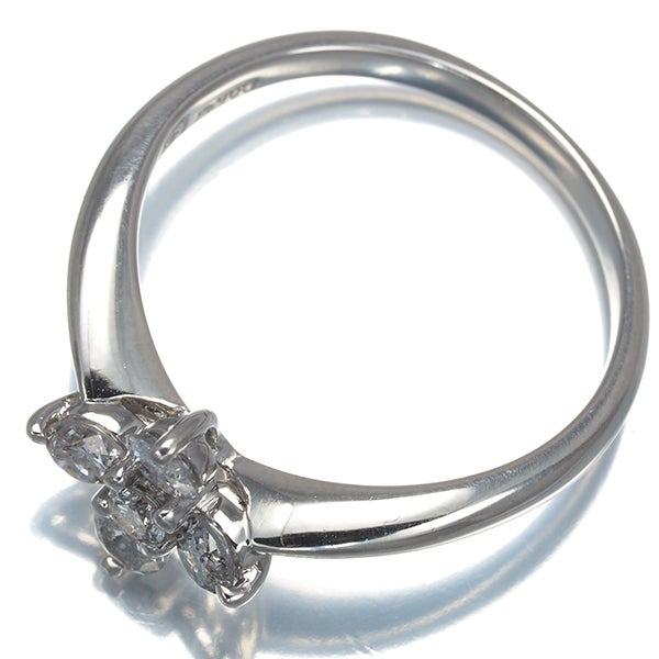 ダイヤ 0.51ct フラワー ※ブランド不明  リング Pt900 