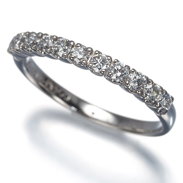 ヴァンドーム リング ダイヤ 0.37ct  9号 Pt900 