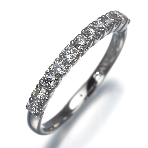ヴァンドーム リング ダイヤ 0.37ct  9号 Pt900 