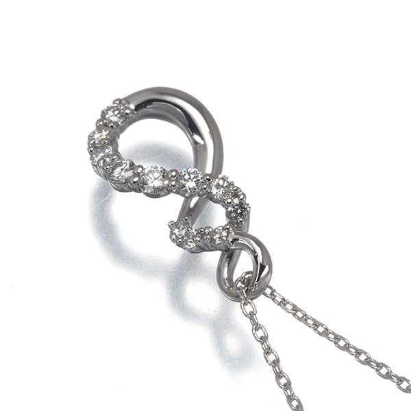 ヴァンドーム ネックレス ダイヤ 0.24ct   Pt950/Pt850 