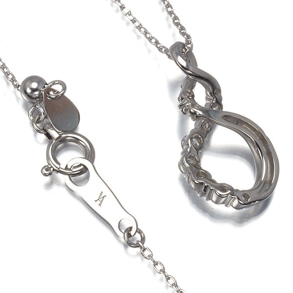 ヴァンドーム ネックレス ダイヤ 0.24ct   Pt950/Pt850 