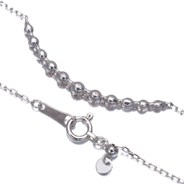ダイヤ 0.50ct   ネックレス K18WG 