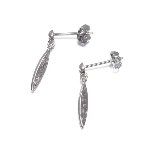 ダイヤ 0.04ct/0.04ct   ピアス Pt900 