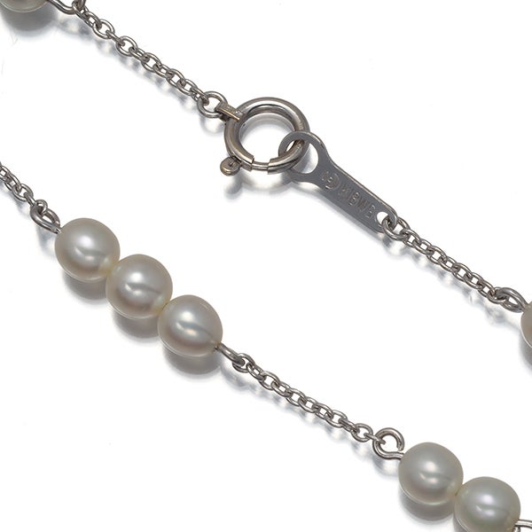 タサキ ブレスレット  淡水真珠 4.0mm  ステーション K18WG 