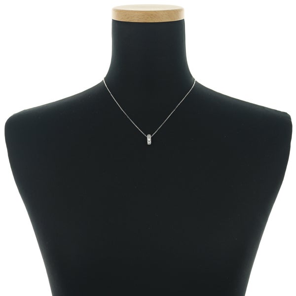 ミキモト ネックレス  ダイヤ 0.24ct  パヴェ K18WG 