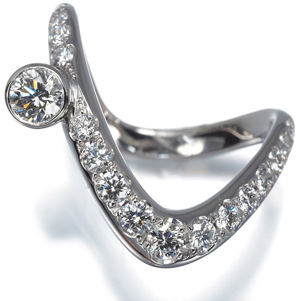  ダイヤ 0.62ct   リング Pt900 