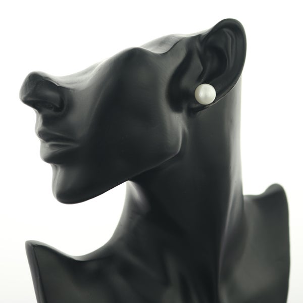  白蝶真珠 11.5mm 一粒  ピアス Pt900 