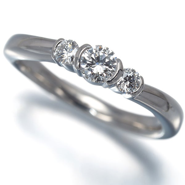 モニッケンダム リング  ダイヤ 0.28ct  8号 Pt900 