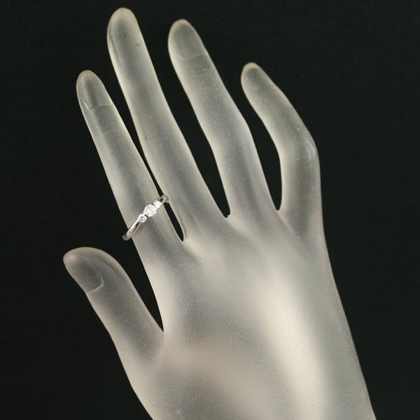 モニッケンダム リング  ダイヤ 0.28ct  8号 Pt900 