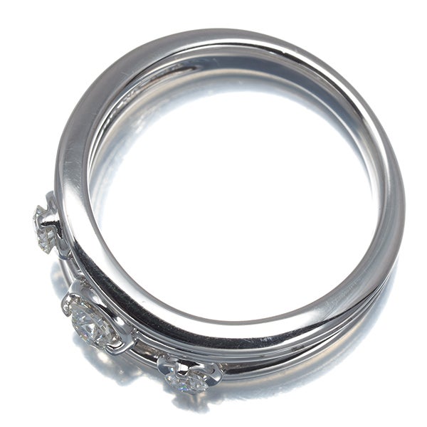 タサキ リング  ダイヤ 0.30ct  12号 K18WG 