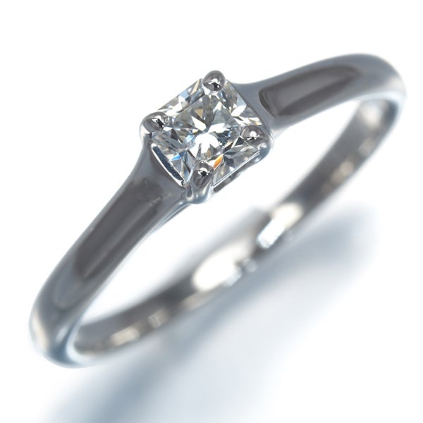 ティファニー リング  ダイヤ 0.26ct ルシダ ソリティア 9号 Pt950 