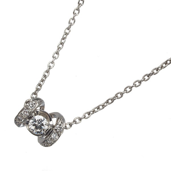 スタージュエリー ネックレス  ダイヤ 0.07ct   Pt950 