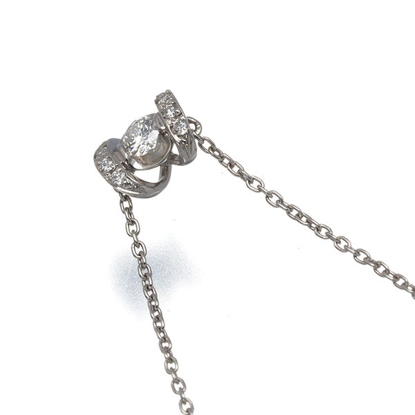 スタージュエリー ネックレス  ダイヤ 0.07ct   Pt950 