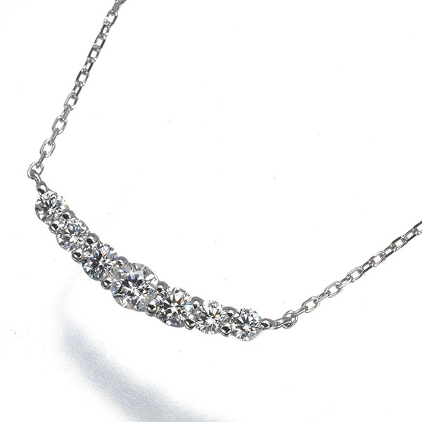 フェスタリア ネックレス ダイヤ 0.341ct Wish upon a star Pt950/900/850