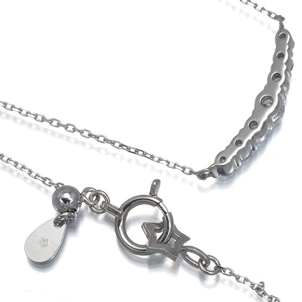 フェスタリア ネックレス ダイヤ 0.341ct Wish upon a star Pt950/900/850