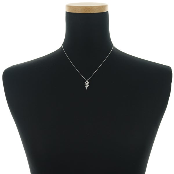 ブラウンダイヤ 0.30ct   ネックレス K18WG 