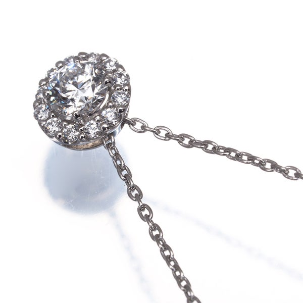 モニッケンダム ネックレス  ダイヤ 0.369ct/0.12ct   Pt900/Pt850 