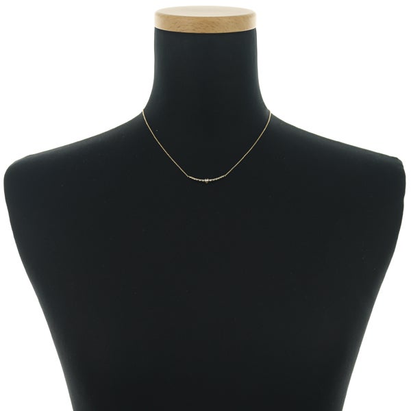 4℃ ネックレス  ダイヤ   K18YG 