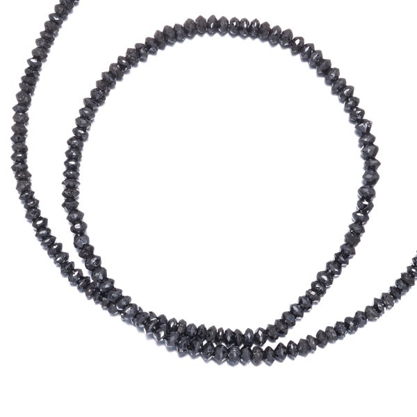 ブラックダイヤ 30.3ct   ネックレス K18WG 