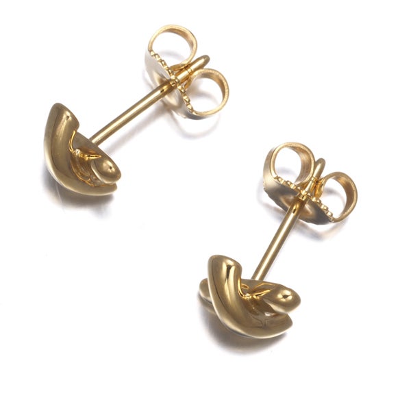 ティファニー ピアス   クロススティッチ  K18YG 