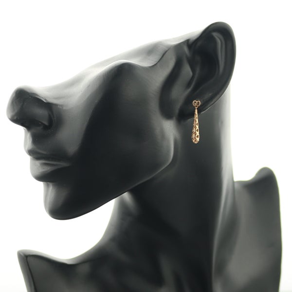 グッチ ピアス   ディアマンティッシマ ドロップ K18PG 